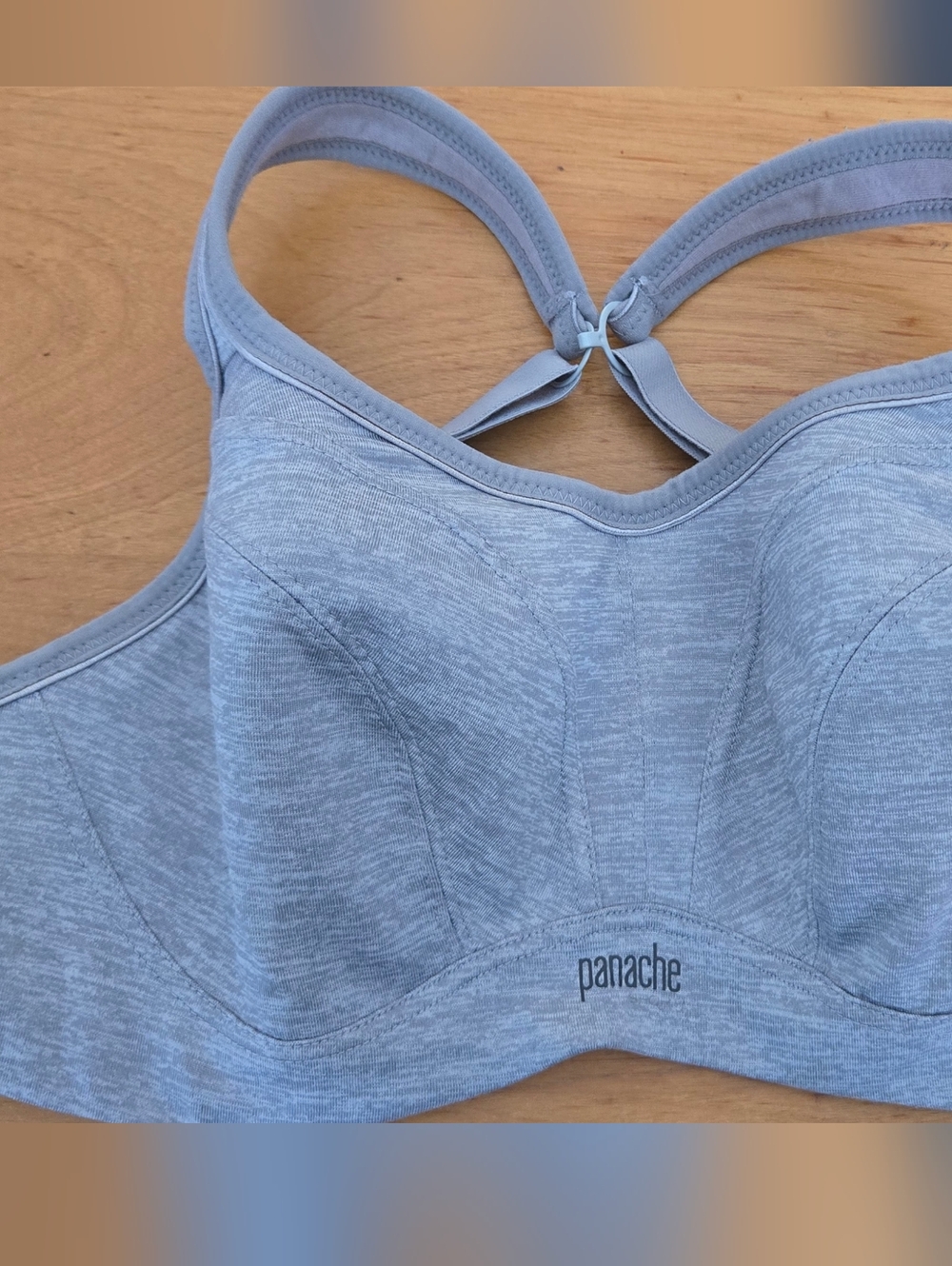 Panache Light Gray Heather Supportive Sports Bra